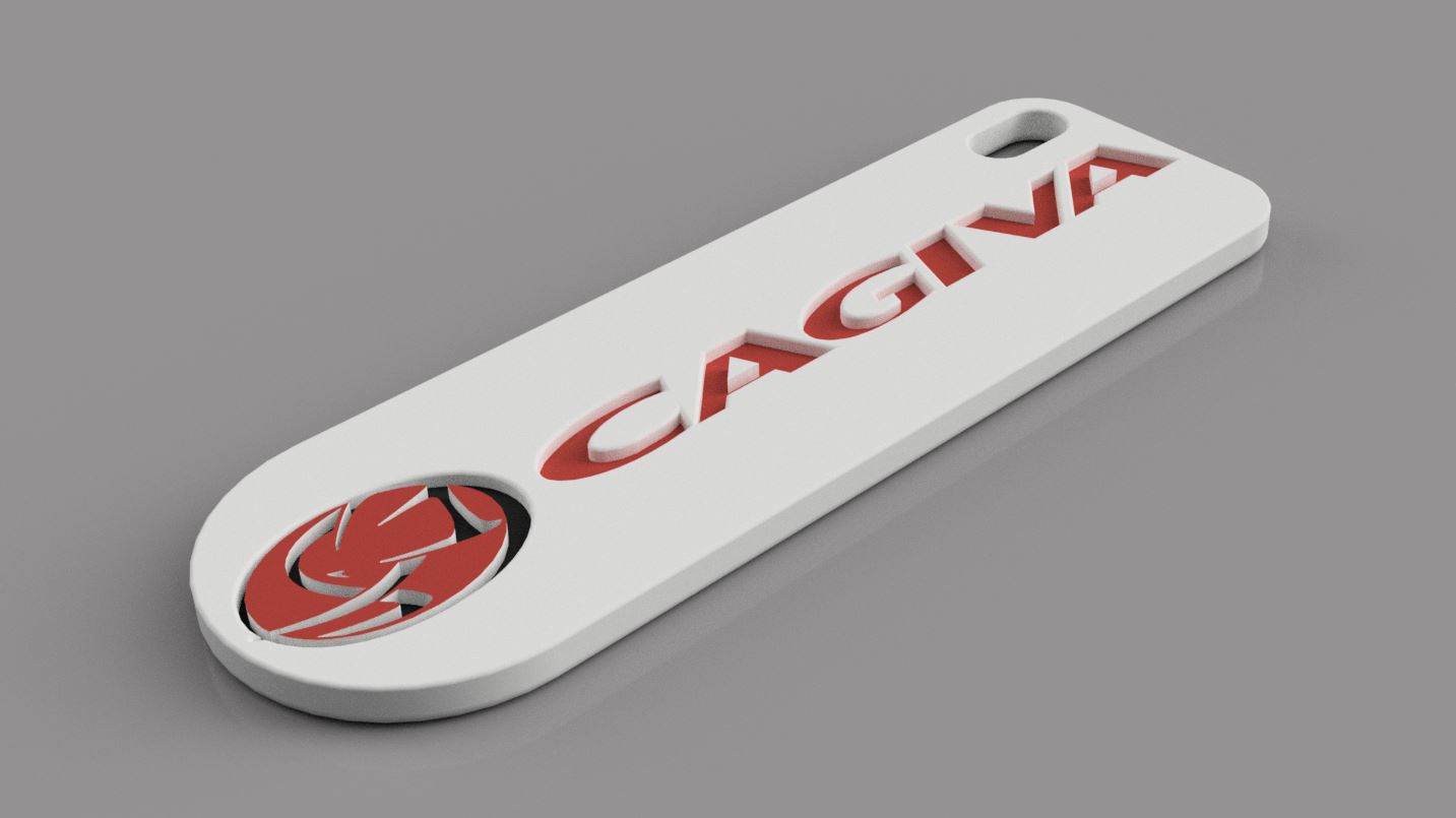 Cagiva Classic Type 2 / 2A / 2A Rev.1- Key chain - Portachiavi - Porte ...