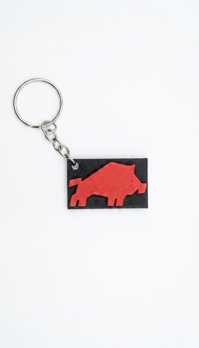 WKDzik Keychain - 15MIN - WK Dzik Boar