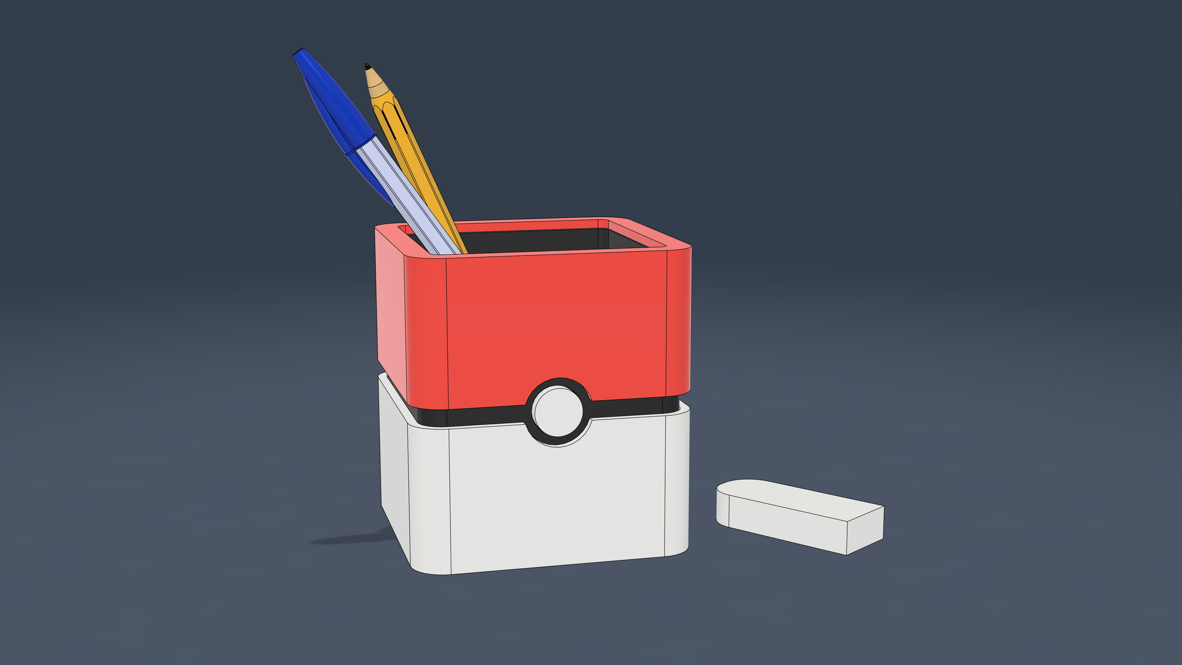 Pokemon Pen Holder