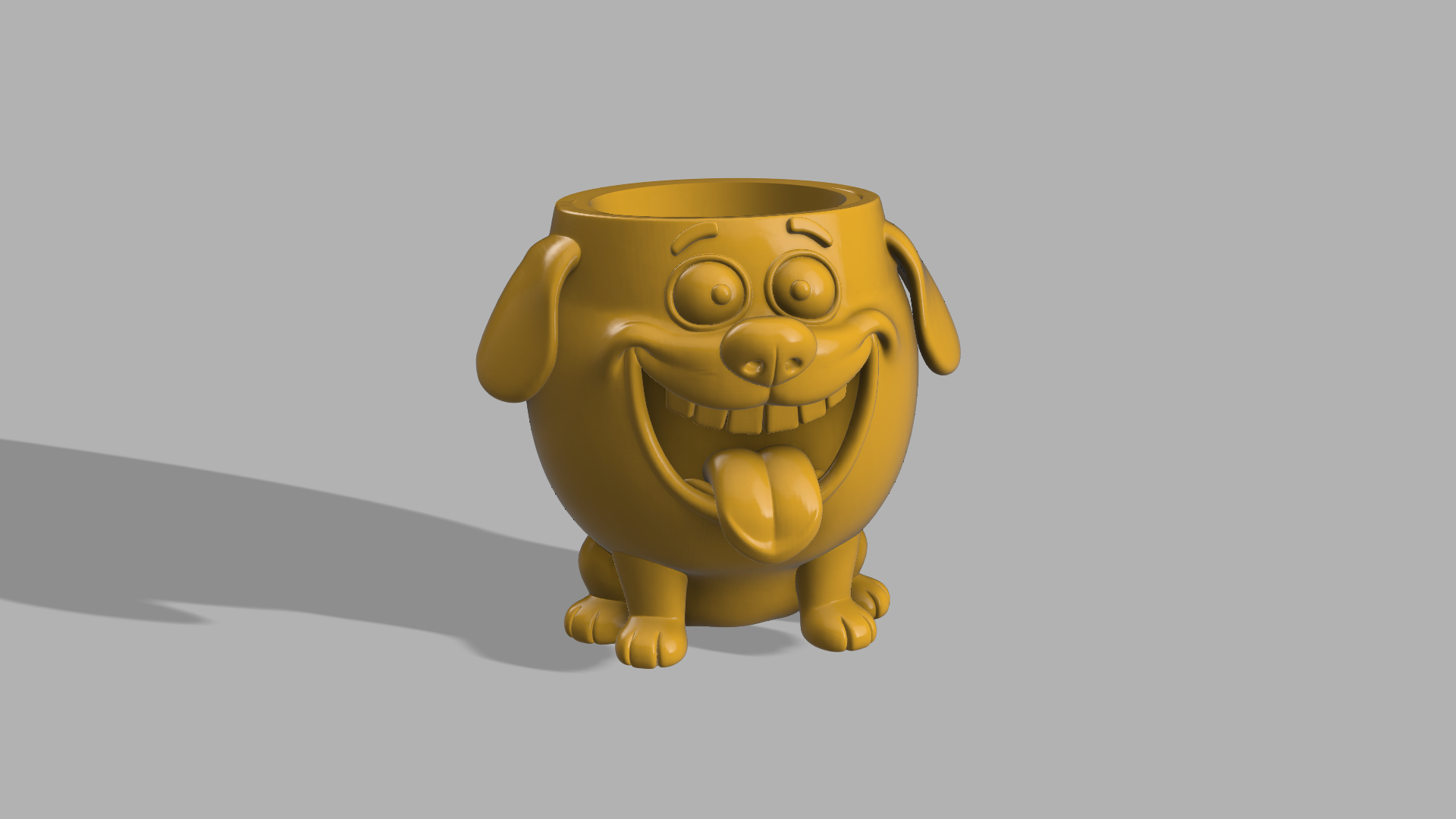 Funny Dog Planter