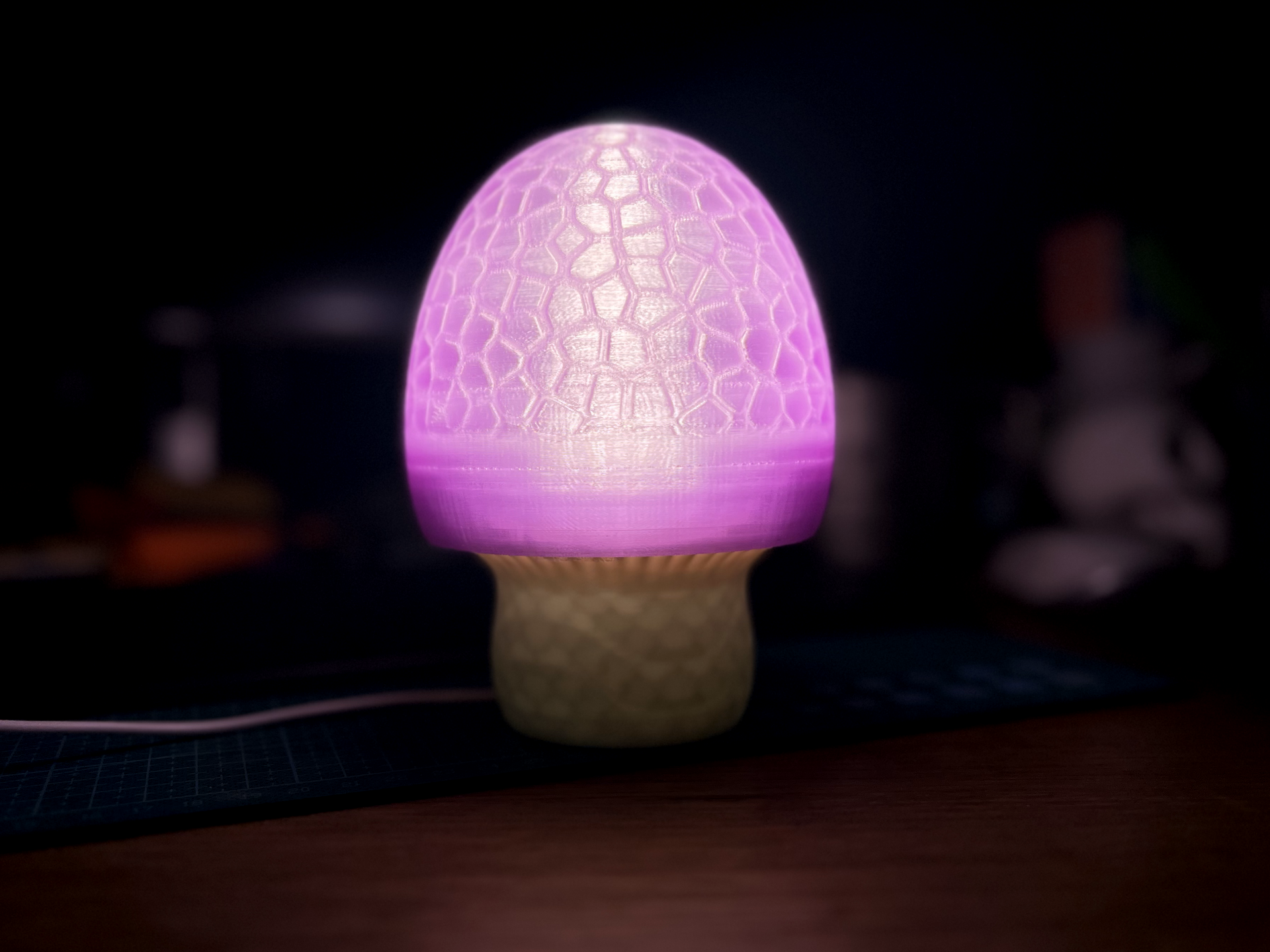 Miniatura 3 do modelo 3D Magic Mushroom Lamp