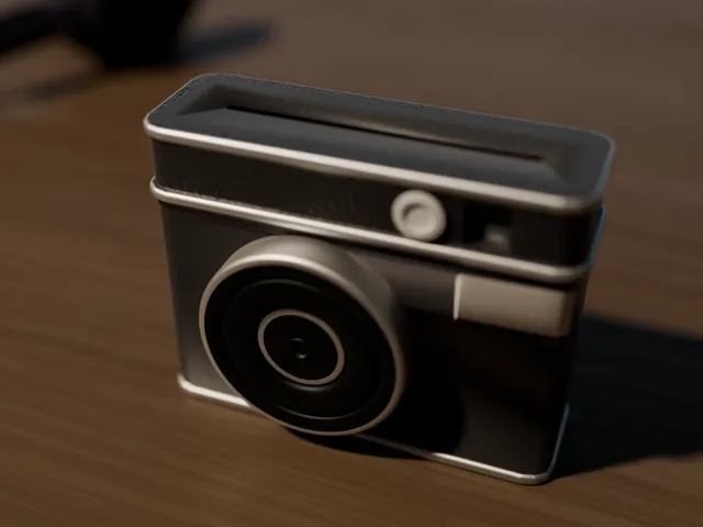 Instant Camera Stationery and Picture Holder