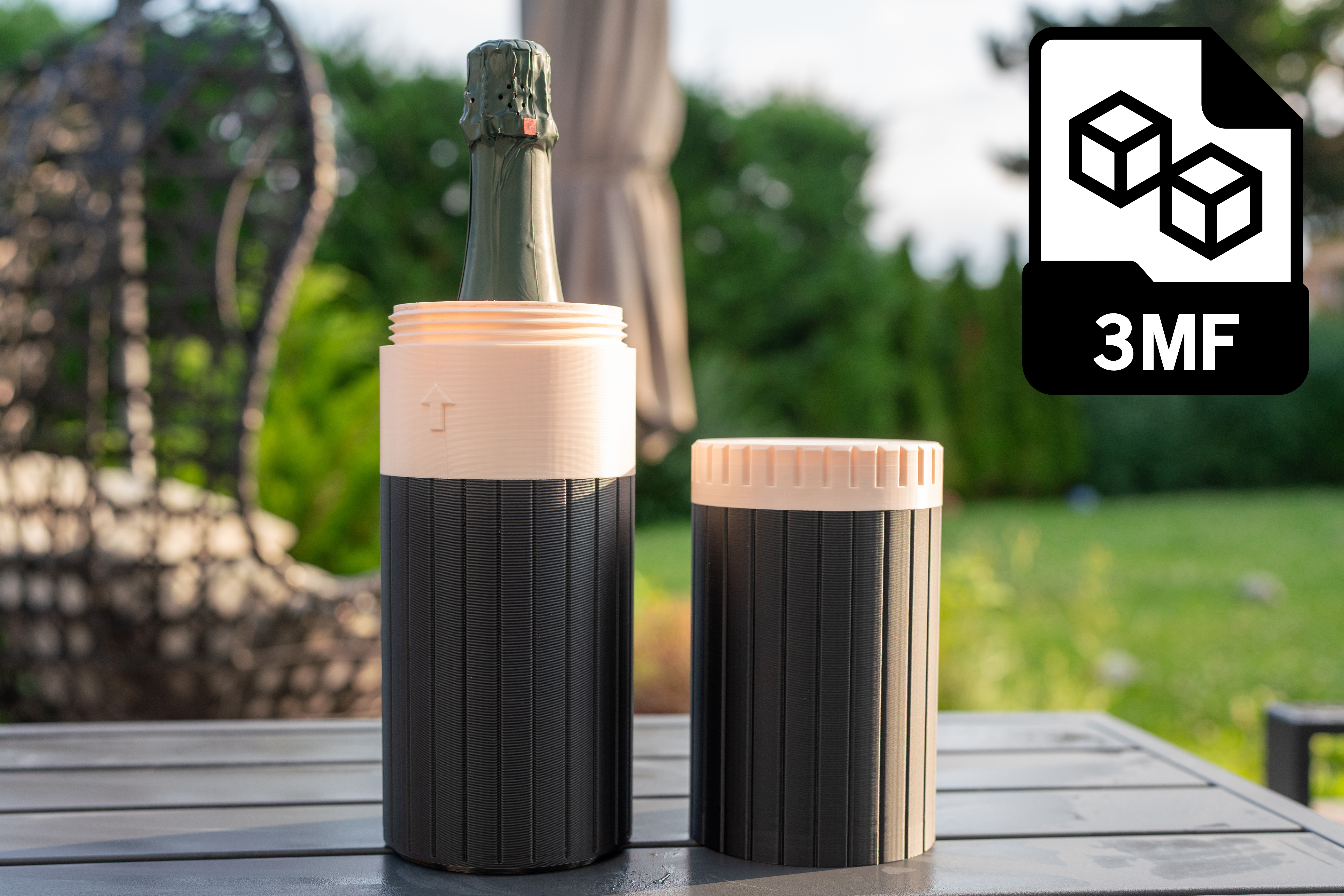 Wine bottle case