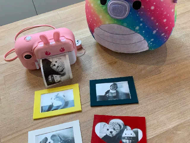 Kids instant camera frames