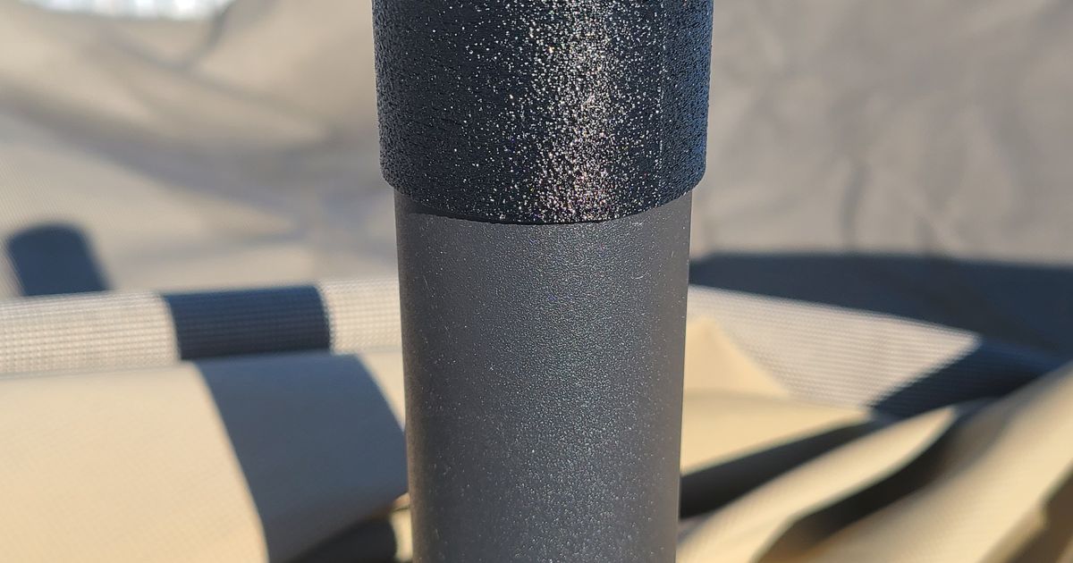 Patio Umbrella End Cap by JaradMc Download free STL model