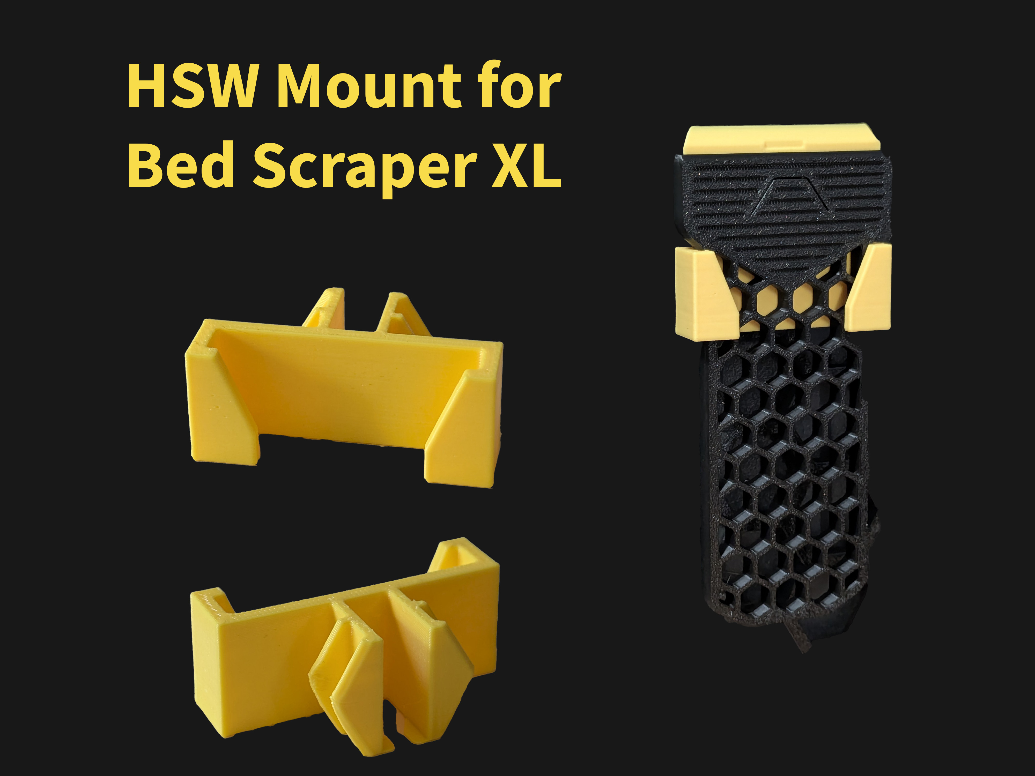 HSW Bed Scraper XL holder