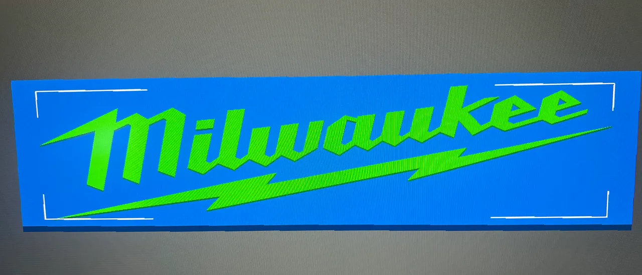 milwaukee logo raised sign by kodylee95 | Download free STL model ...