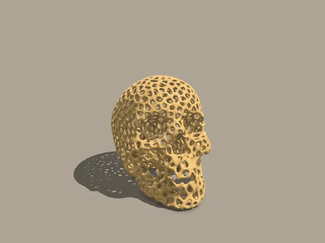 Voronoi Skull