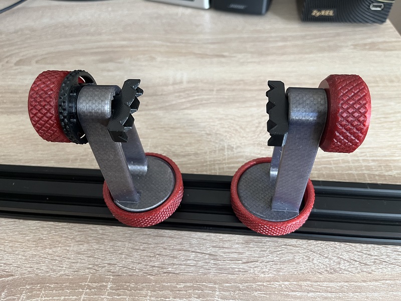 Update: Multimodularer Adjustable PCB Holder mit 90° Arretierung + 45° bzw 22,5°