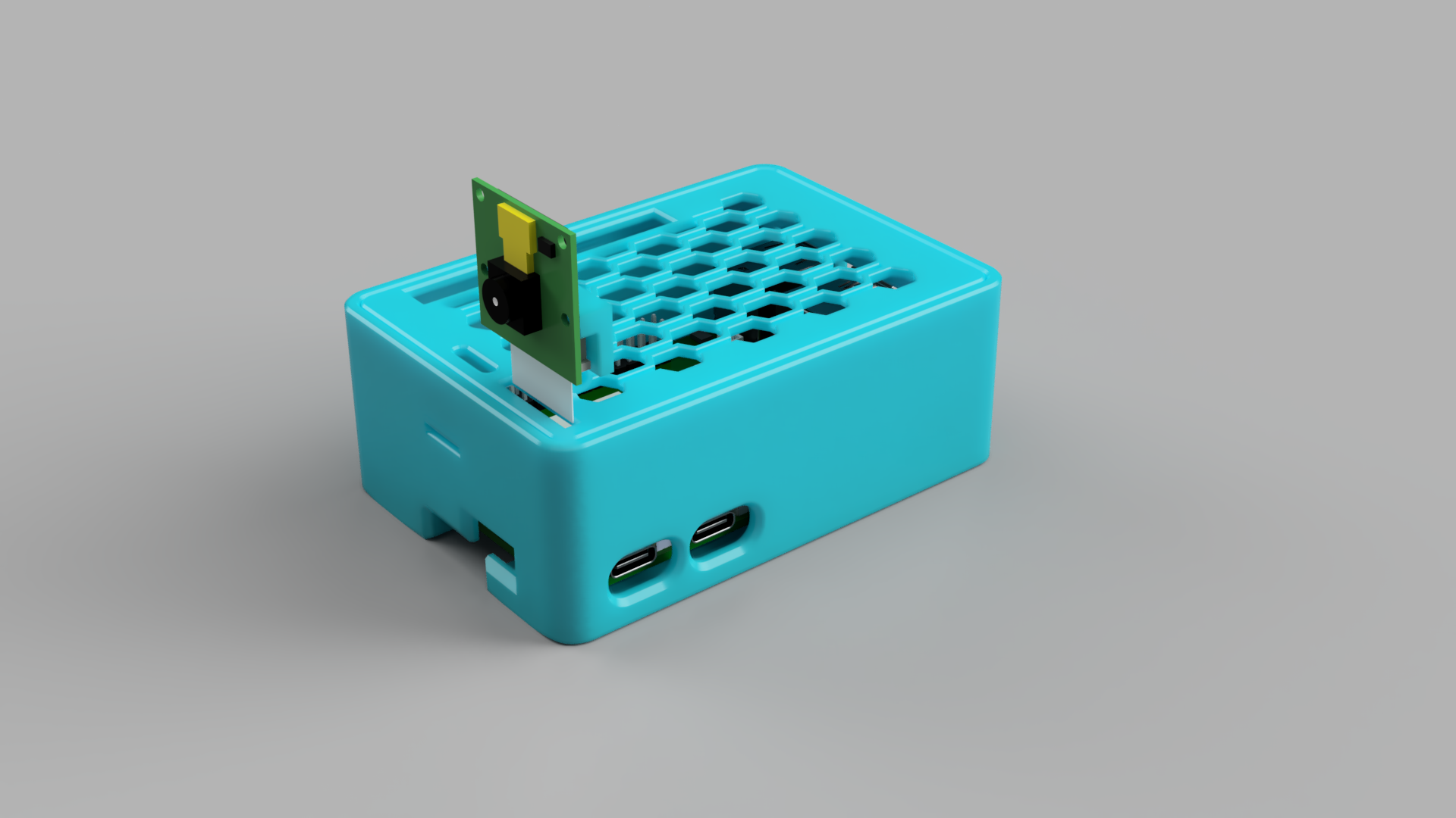 Waveshare ESP32-P4 Case (optional camera mount)