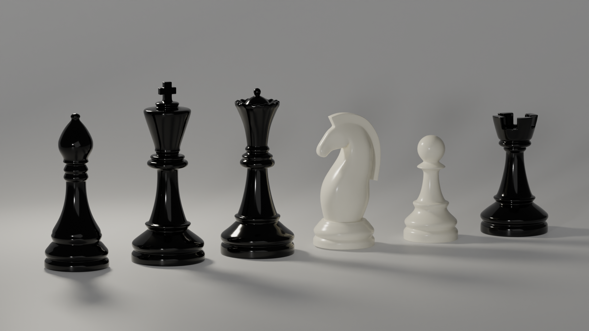 Traditional chess set