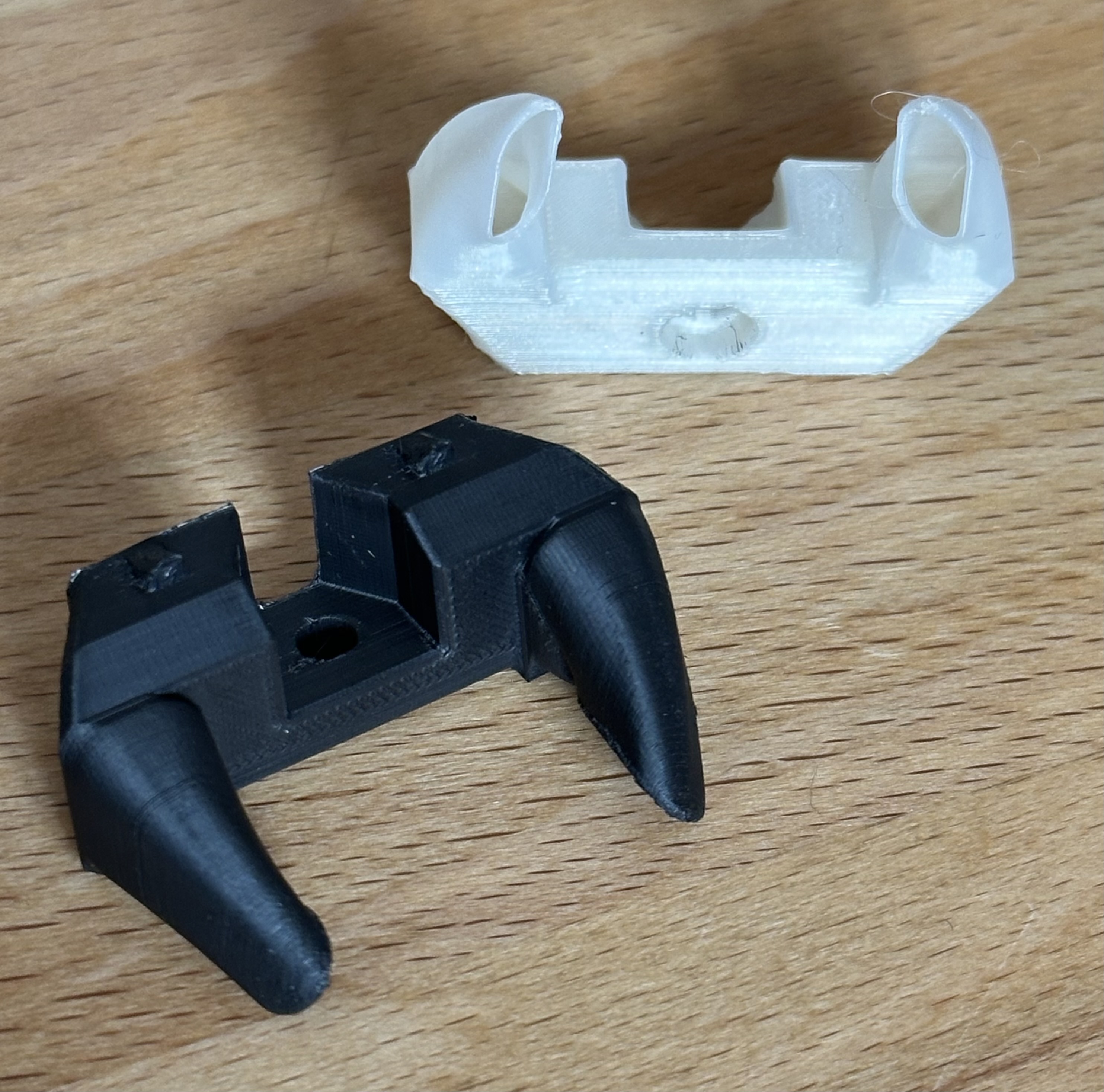 Yet Another Remixed Detachable Print Fan Duct for Prusa Mini + Revo Micro, this time "organic"