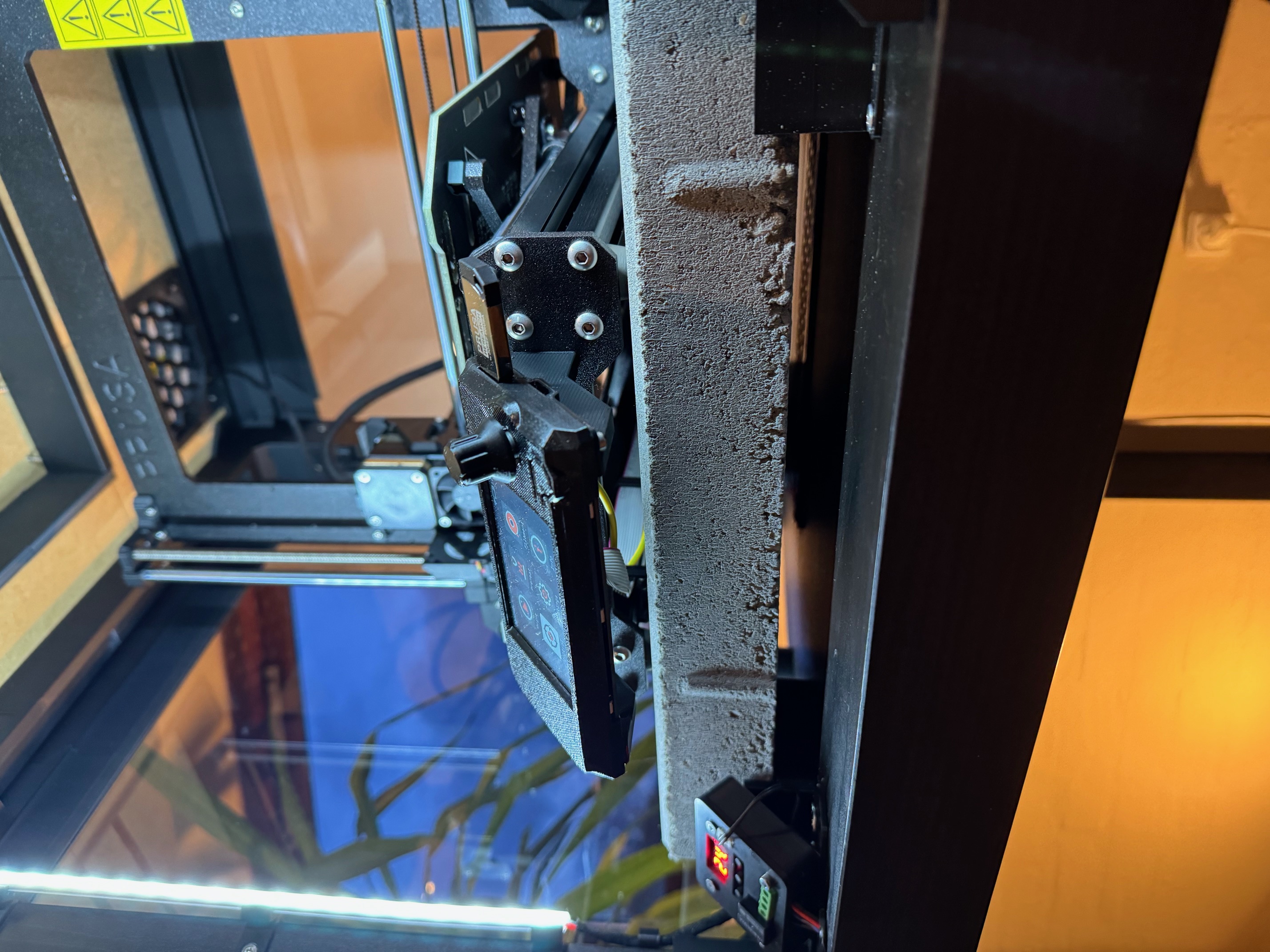 Pavement stone riser for Ikea Lack enclosure