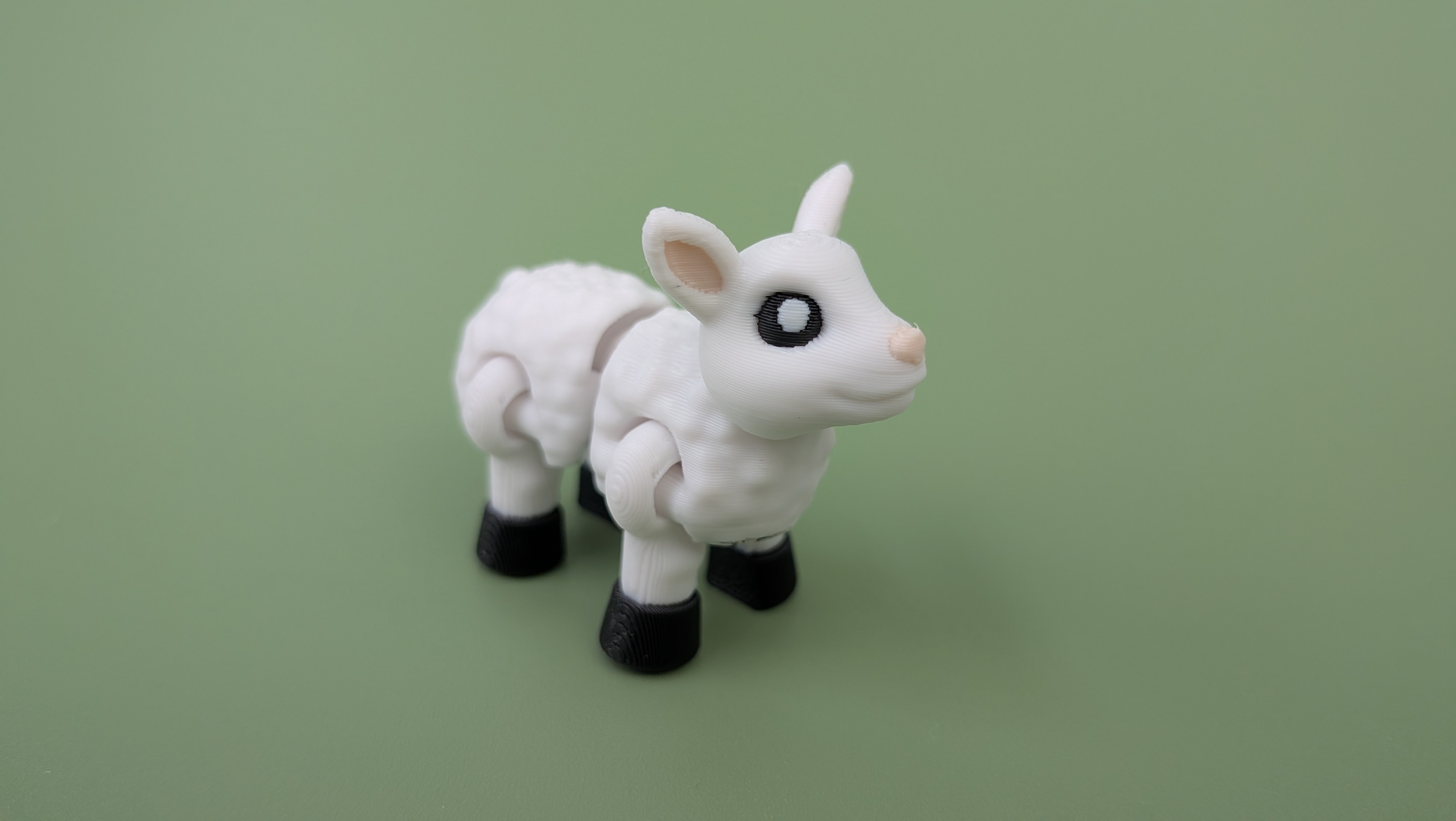 Easter Lamb - Articulated Easter Figure | Print-in-Place | No Supports
