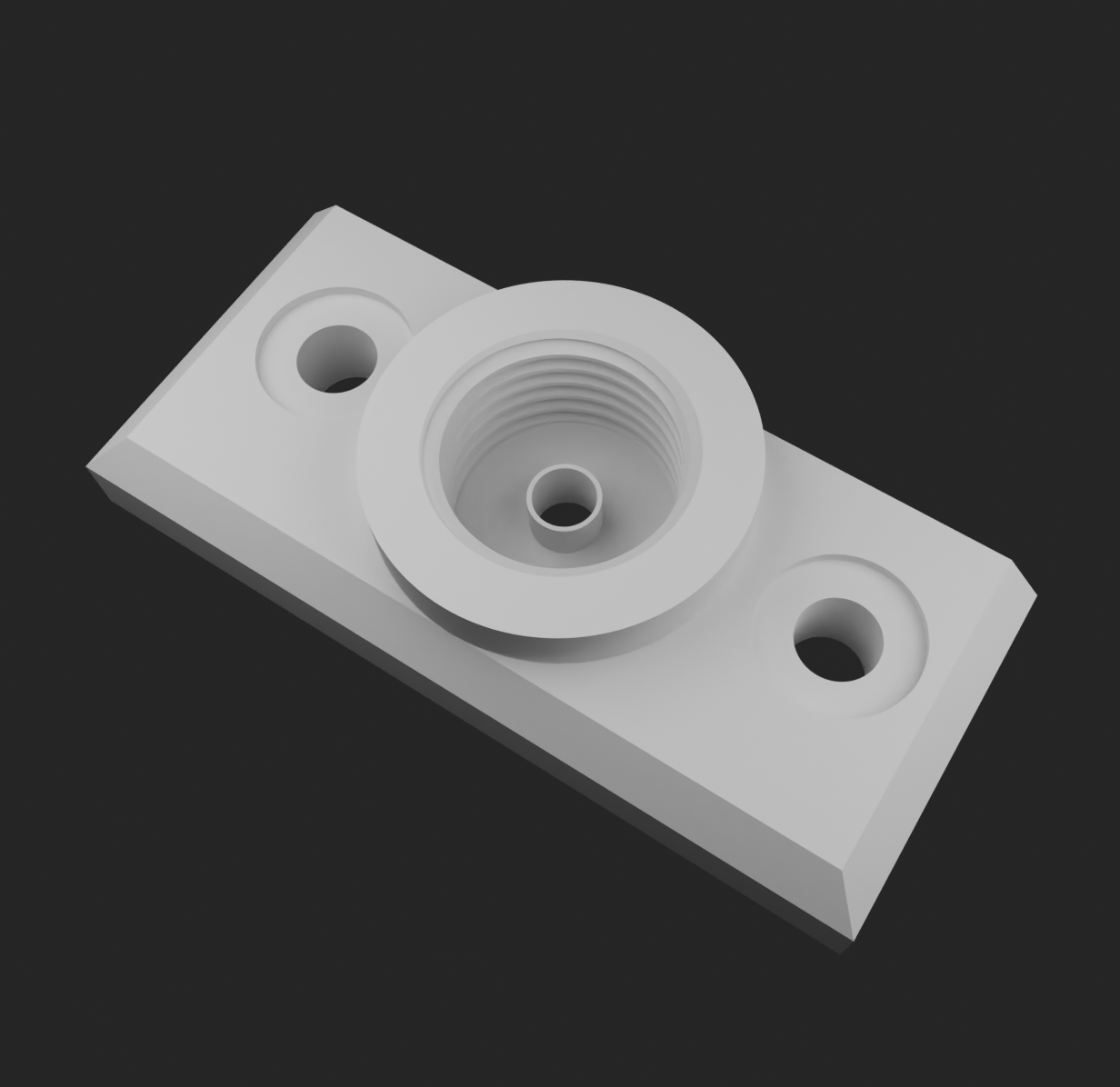 MMU3 - Selector Front Plate PC4 M10 With Nipple for PTFE Tube by ...