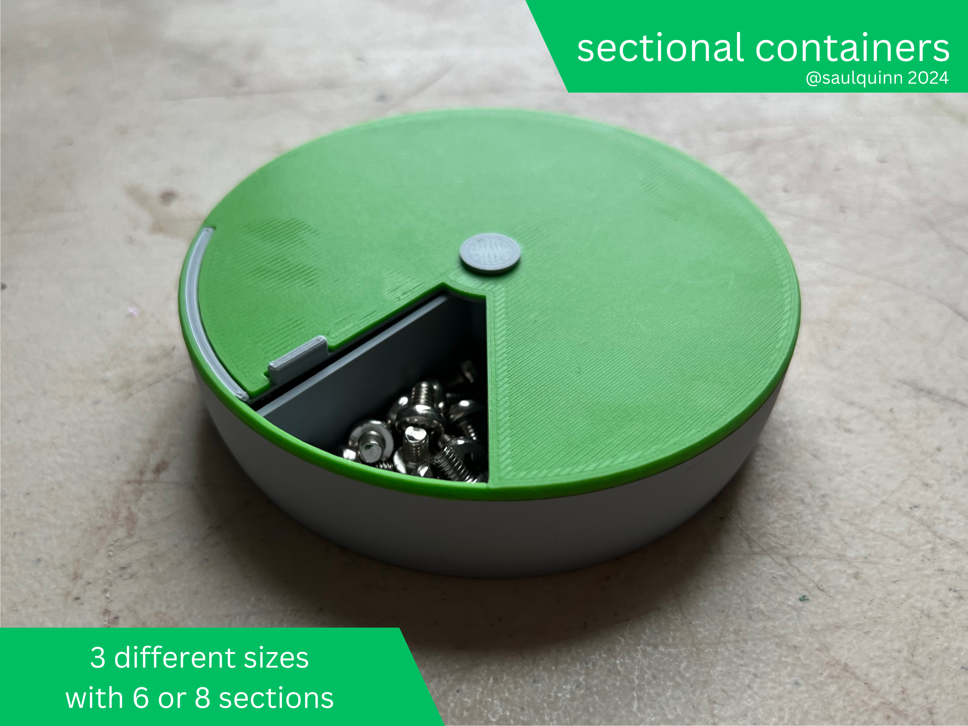 Sectional containers/pillboxes — miniatura 3