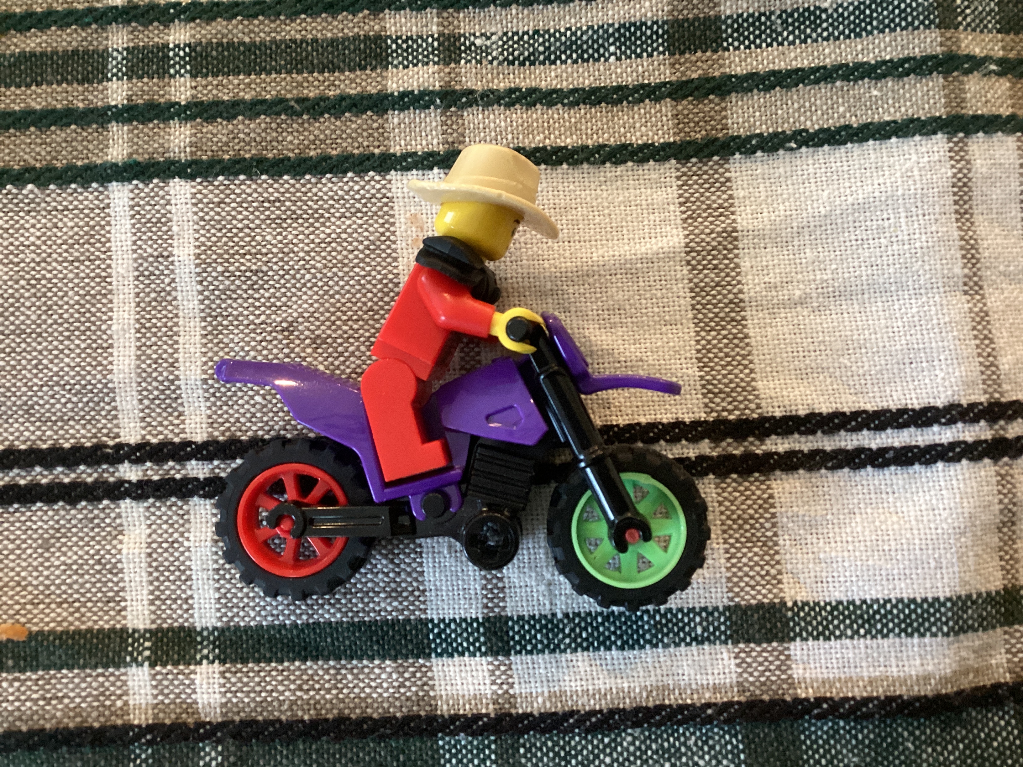 Lego motorcycle wheel