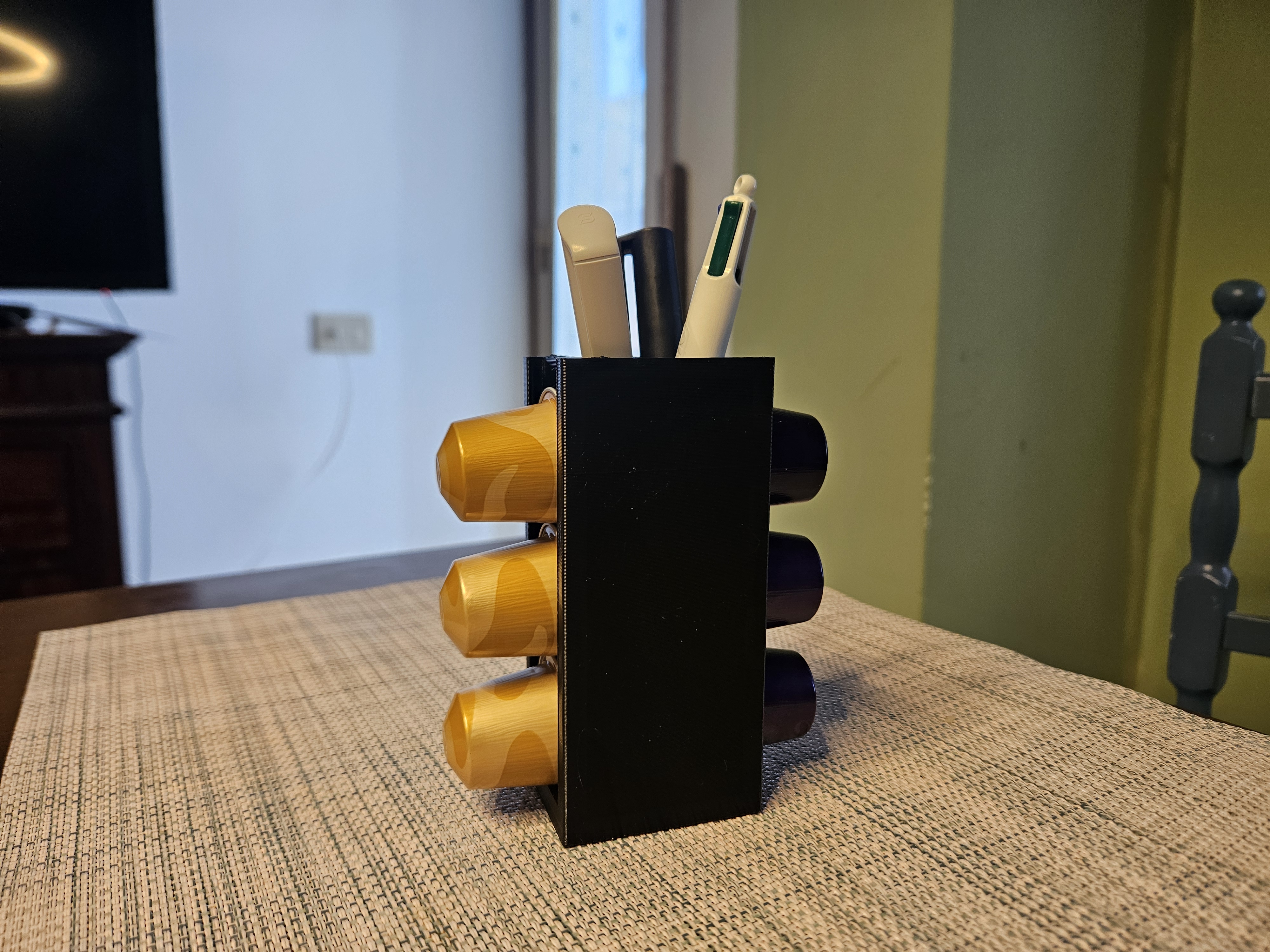 Nespresso pen holder