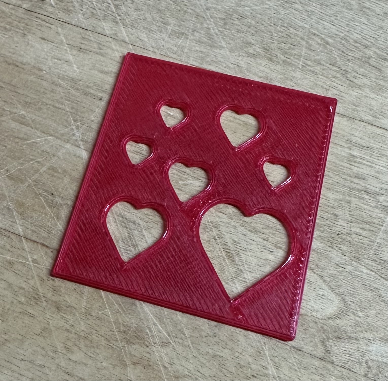 Heart Panel for Twist Lock Trick Box