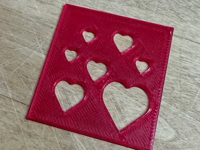 Heart Panel for Twist Lock Trick Box
