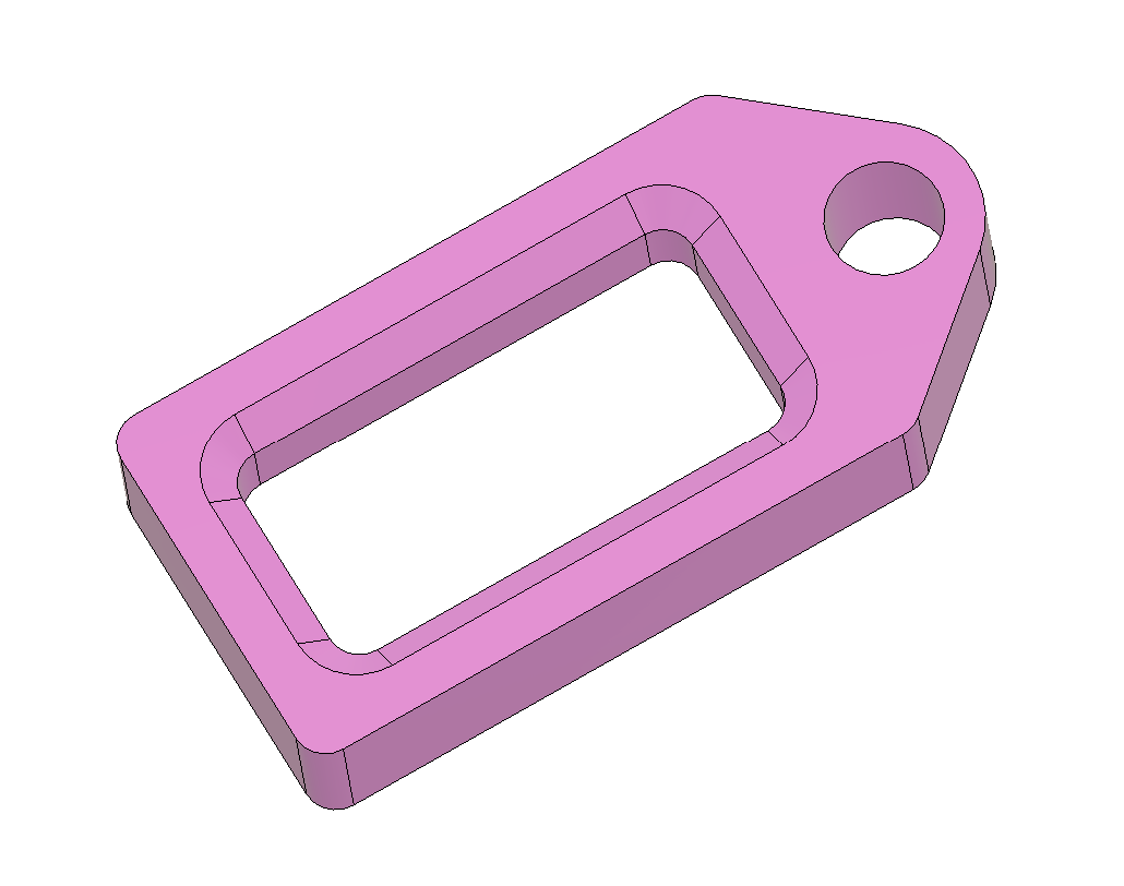 Miniatura 2 do modelo 3D USB Cap Holder Keychain