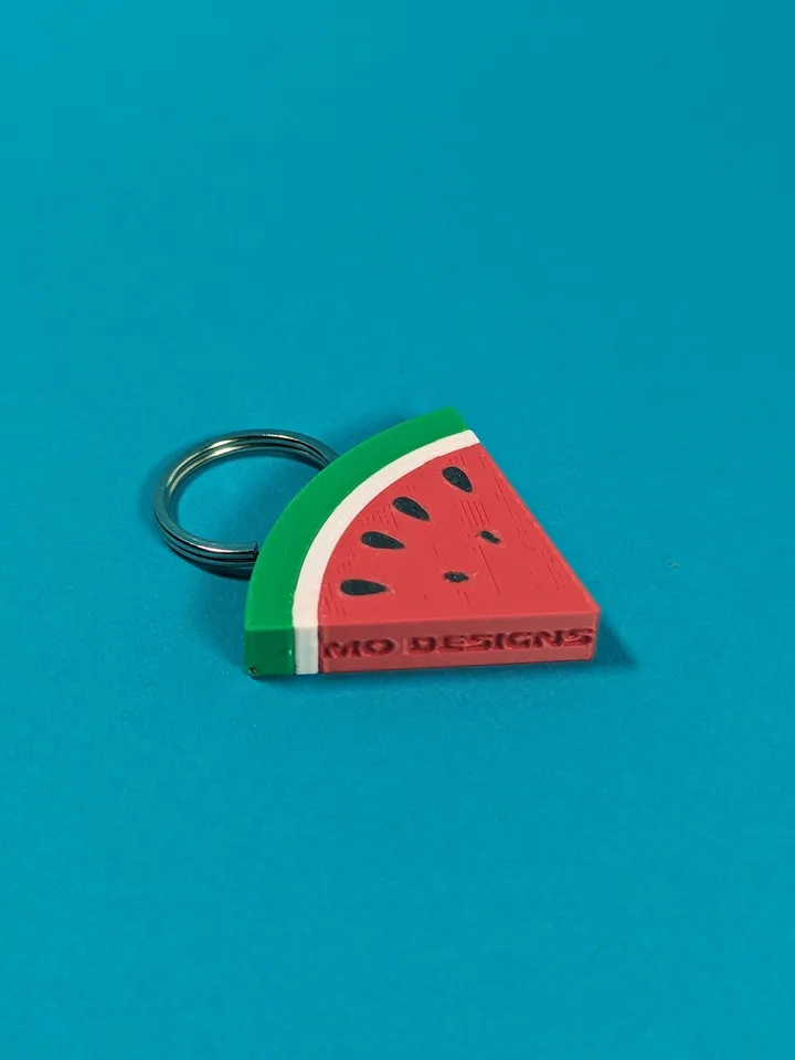The Watermelon Keychain by Mo | Download free STL model | Printables.com