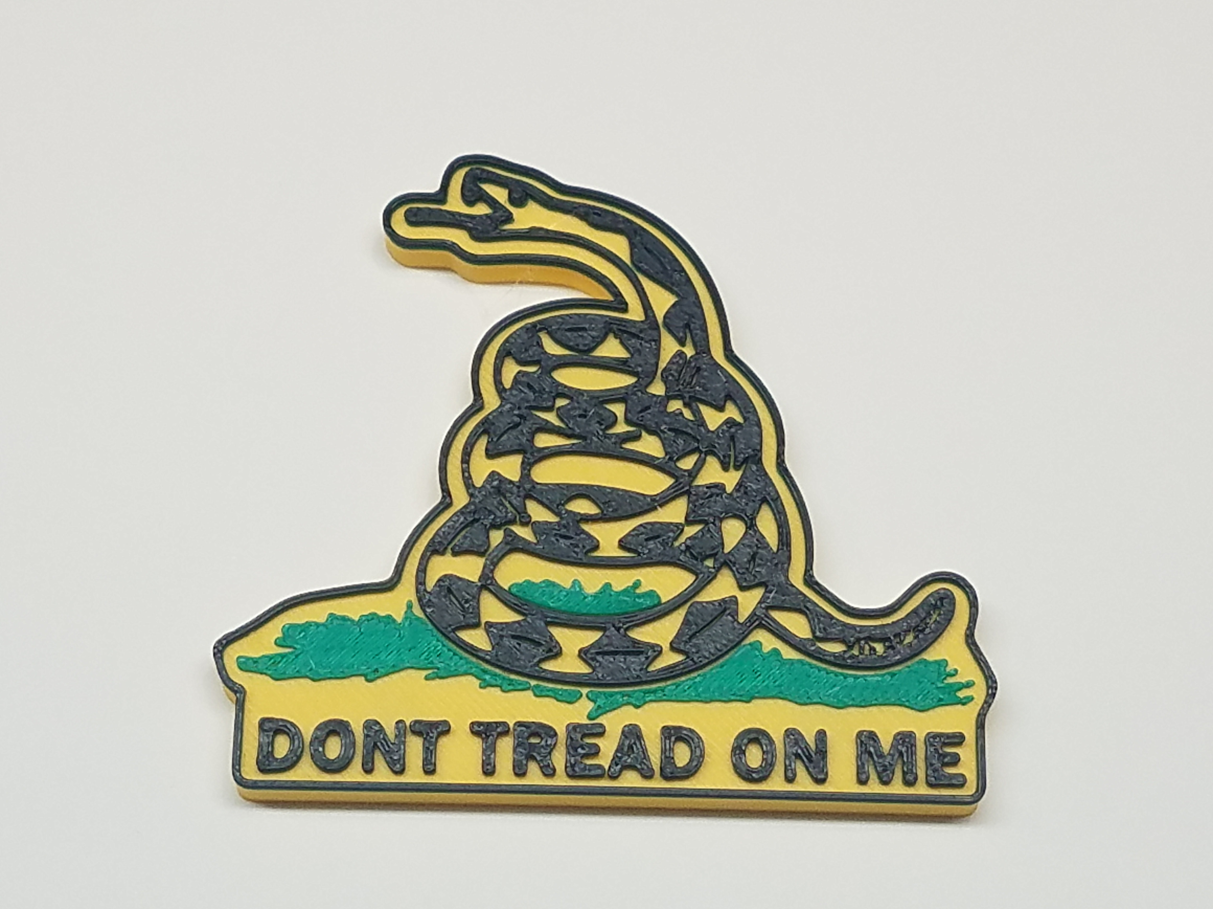 Gadsden Flag Magnet- Dont Tread On Me Snake por ShopTeacher | Descargar ...