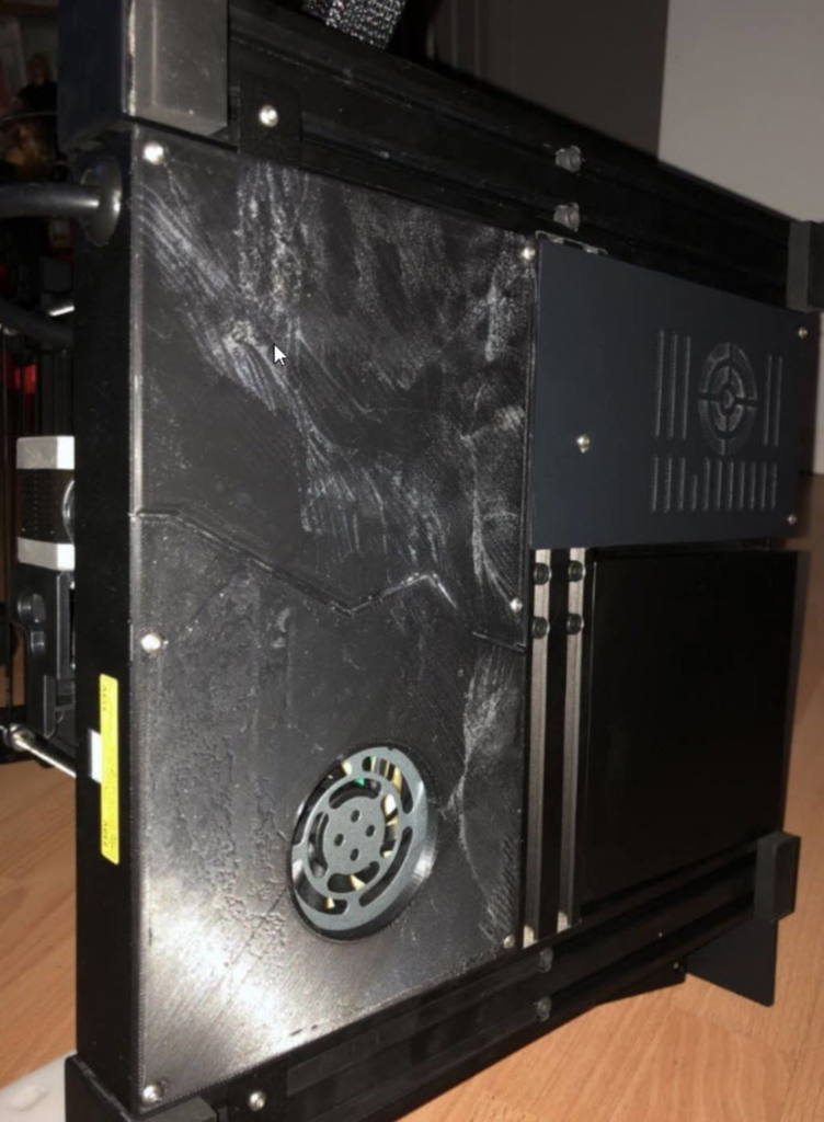 CR-6 power supply cover