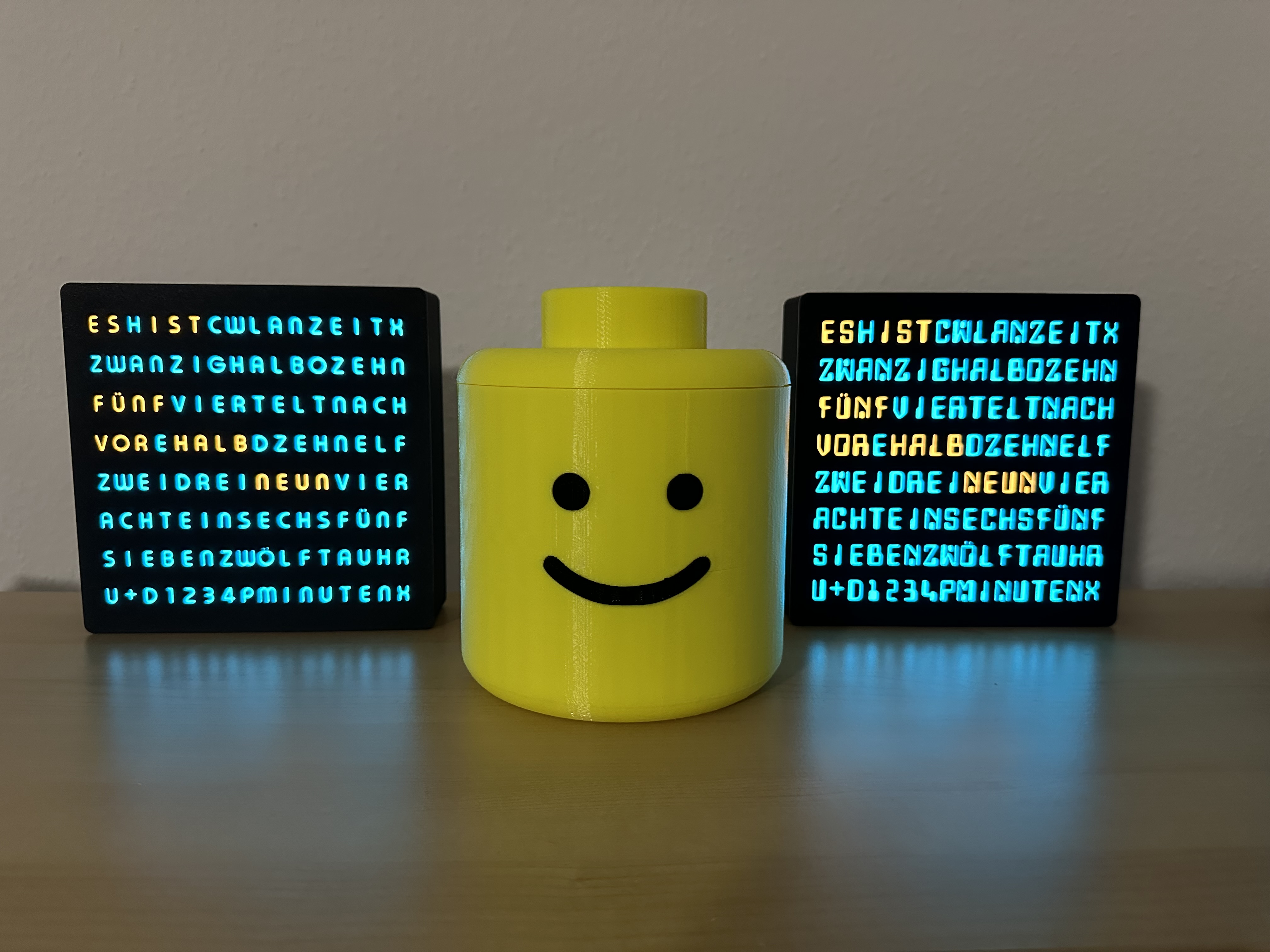 BIG sweets container as LEGO head