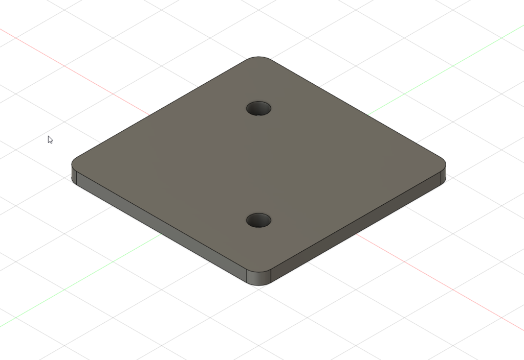 4040 extrusion screwable endcap (Creality CR-6 SE)