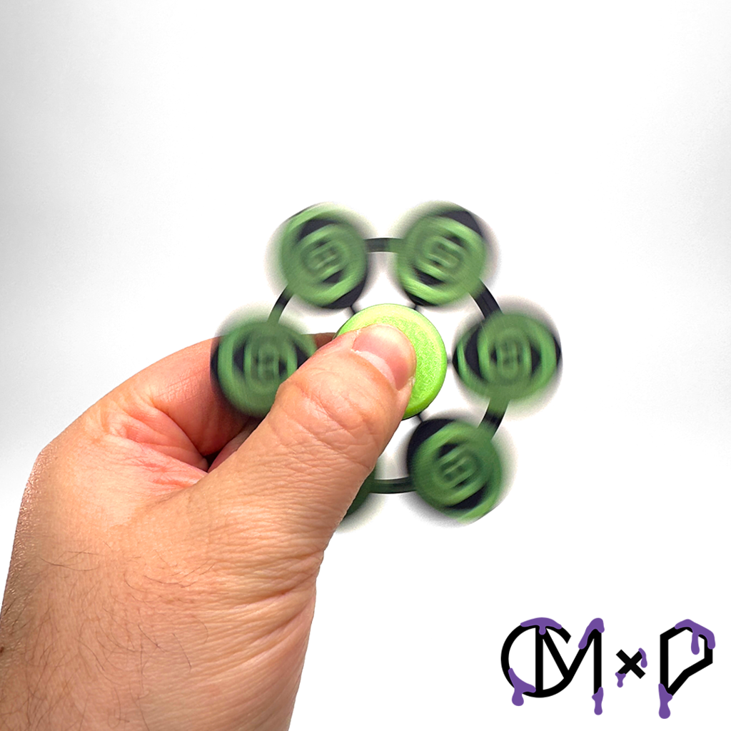 Hypno Fidget Spinner by Protopasta Download free STL model Printables