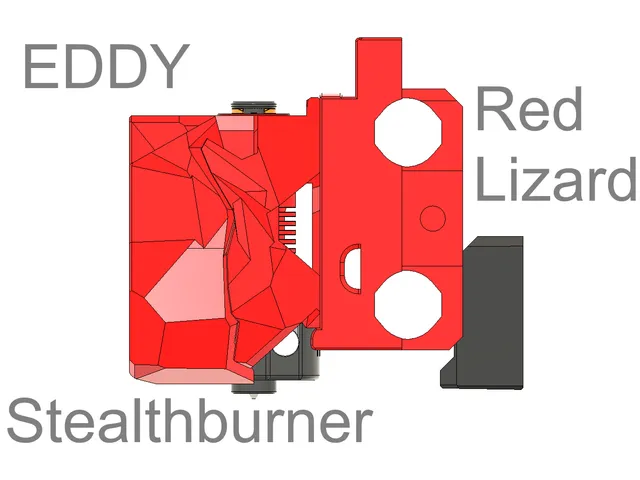 Ender 3 NG BTT Eddy X Carriage Mount (Stealthburner)