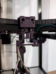 Voron V0 Dragon / Rapid / Yavoth Burner - alt carriage base short with ZeroClick