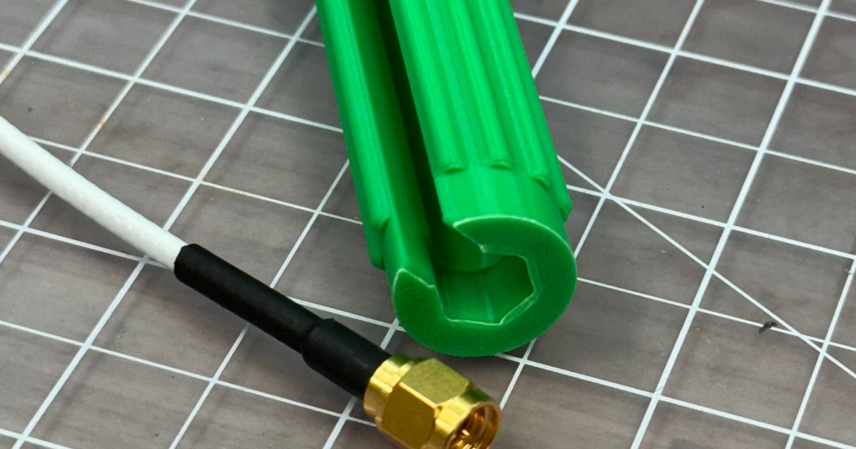 SMA Cable hand tool / screwdriver by Adam | Download free STL model