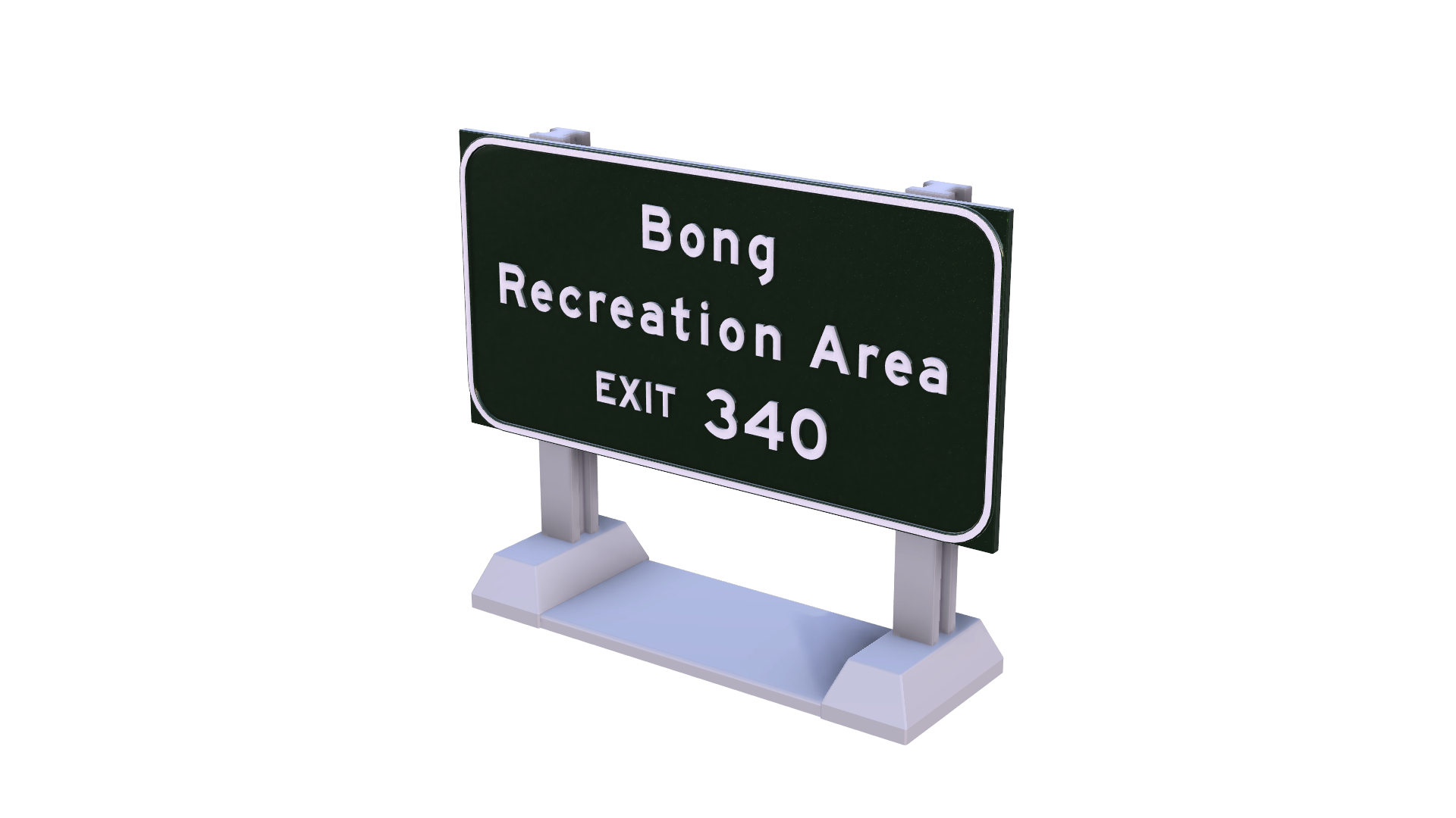 Wisconsin - I94 - B**g Recreation Area Sign by BXCWorks | Download free ...