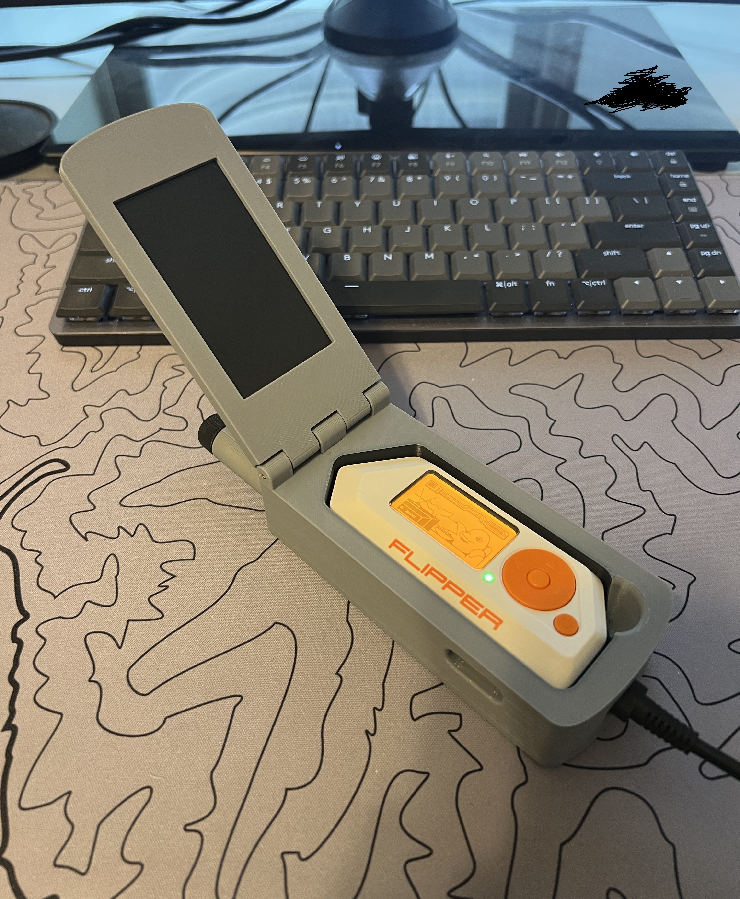 The FLIPPhone for Flipper Zero by nopack | Download free STL model |  Printables.com