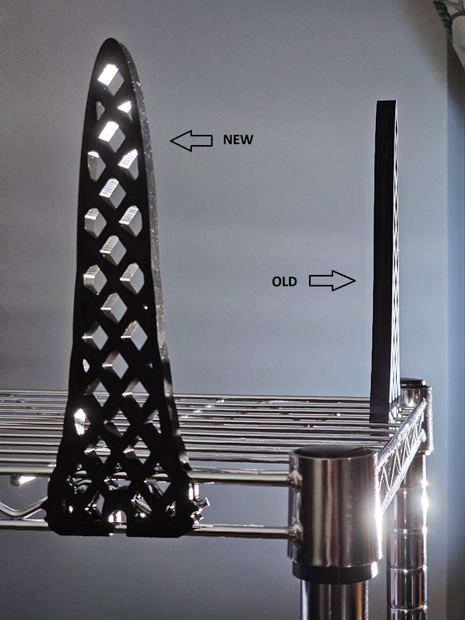 New wire shelving backstop clip by RPK Download free STL model