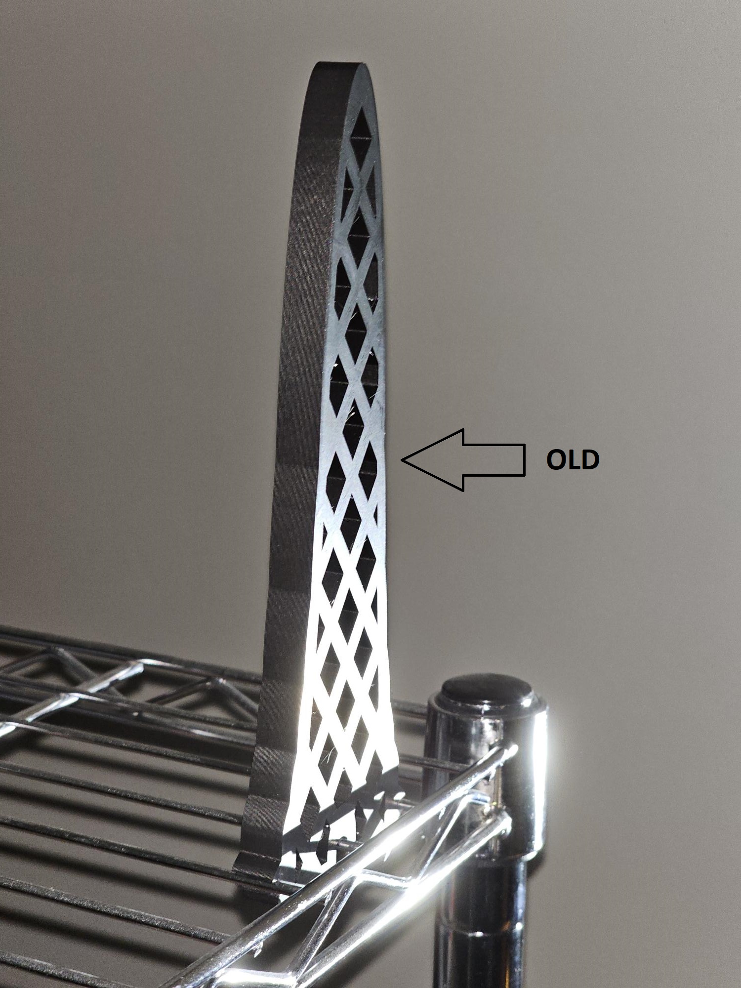 New wire shelving backstop clip by RPK Download free STL model