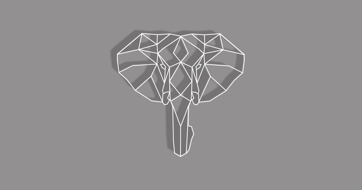 Geometric Elephant By PSHE CIONG Download Free STL Model Printables geometric-elephant-by-pshe-ciong-download-free-stl-model-printables