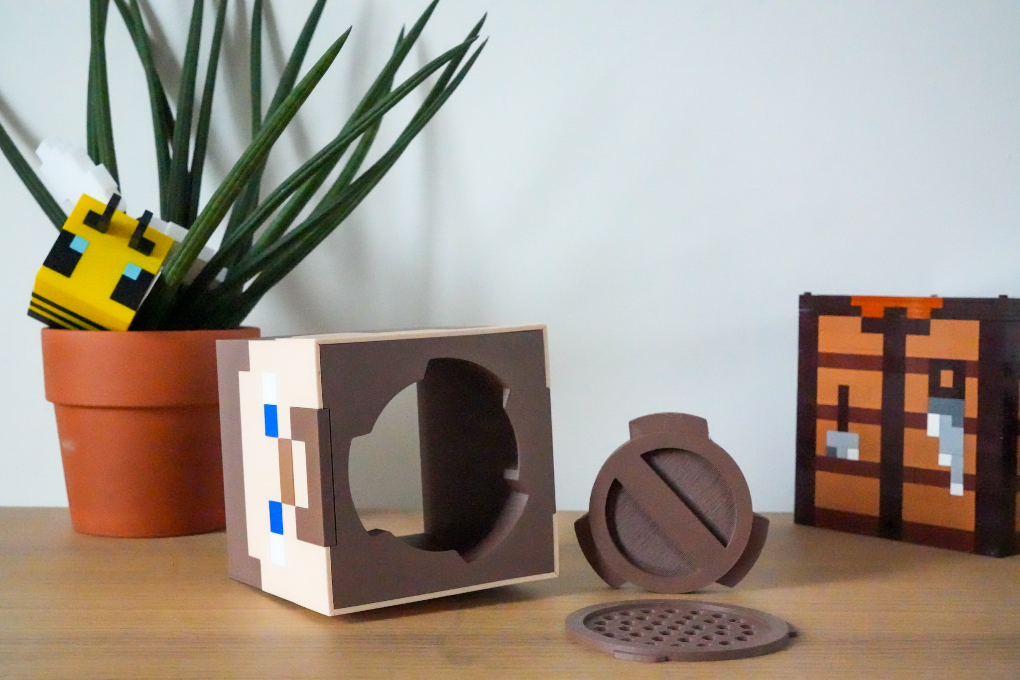 Minecraft Steve – Flower Pot / Vase