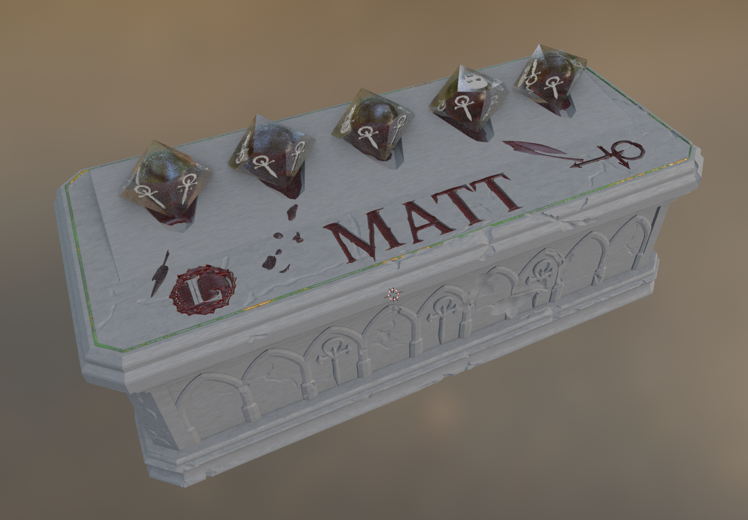 VTM Dice Sarcophagus