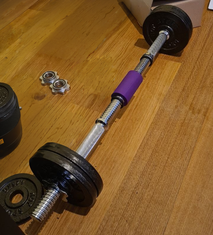 Dumbell Bar Connector M30x6