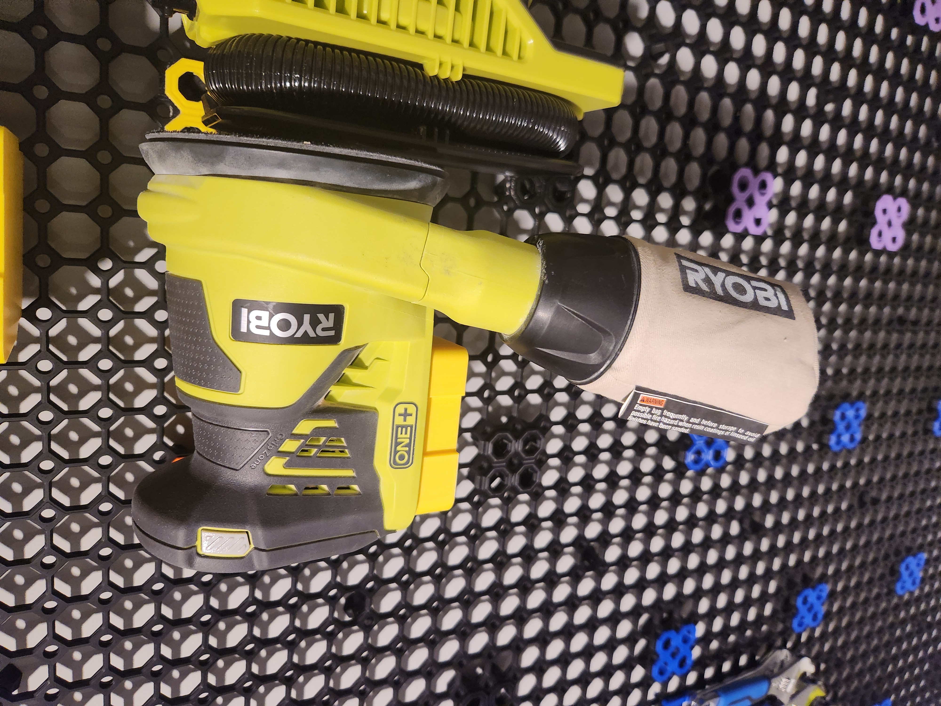Ryobi orbital sander mount for Multiboard