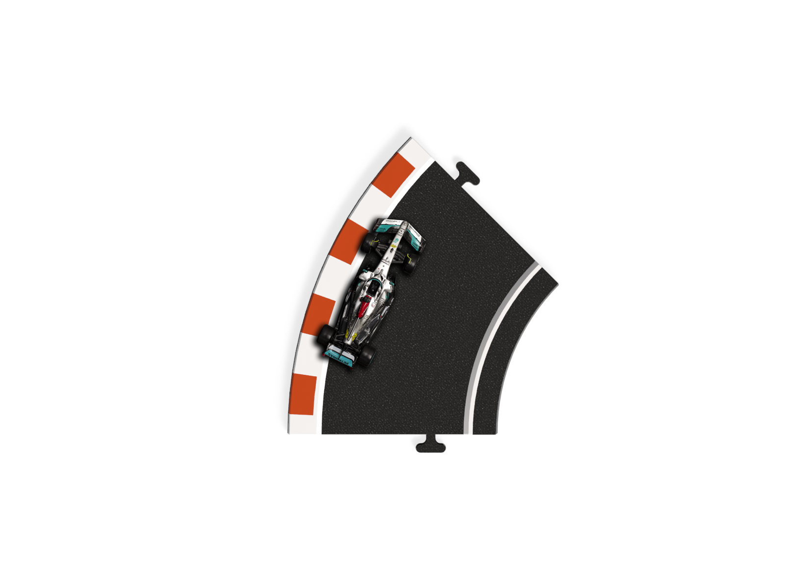 Racing Circuits - Medium Curve Road - B2