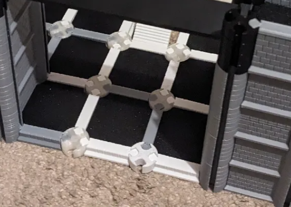 3D Snap Walls for D&D - Short Walls and connector