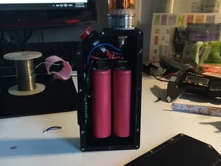 dual 18650 box mod by Nikki81 | Download free STL model