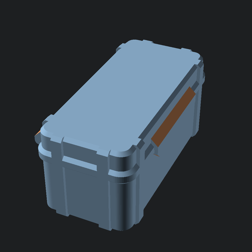 Parametric Rugged Vial Box von cbagwell | Kostenloses STL-Modell ...