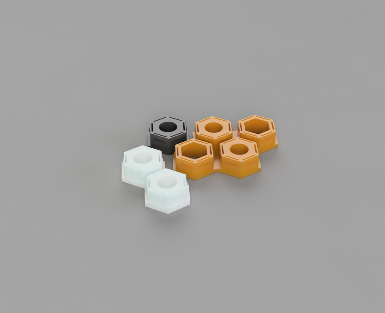 Mag Insert For Honeycomb Wall - 2 (10x3mm Magnets Per Insert)