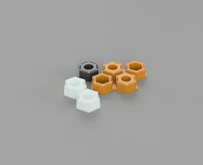 Mag Insert For Honeycomb Wall - 2 (10x3mm Magnets Per Insert)