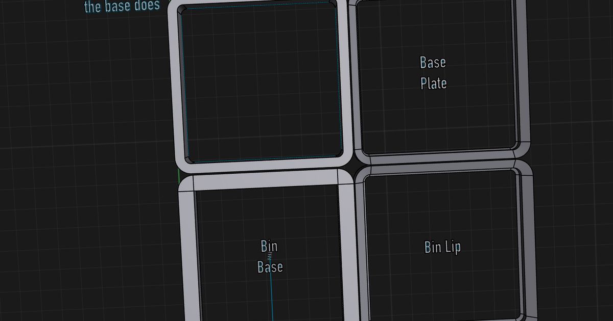 Gridfinity template STEP file von Jakob127 | Kostenloses STL-Modell ...